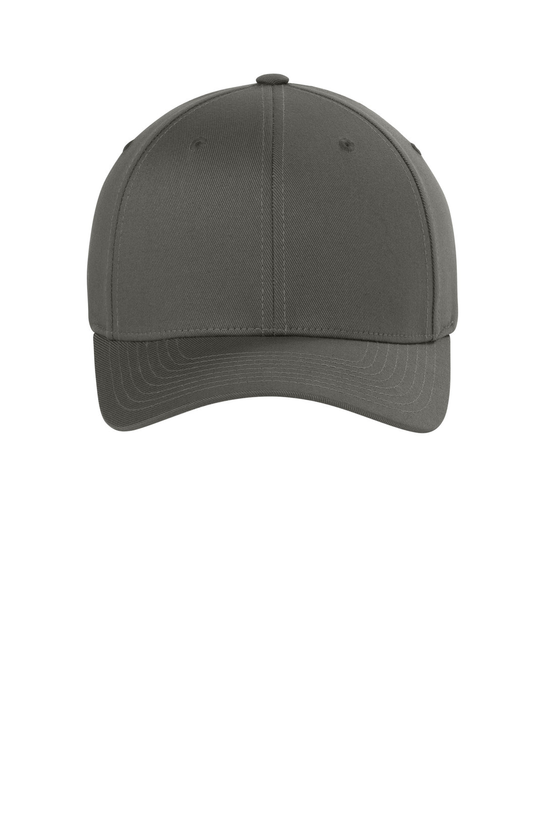 Flexfit Wooly Combed Cap FF6277 — Dark Grey — front