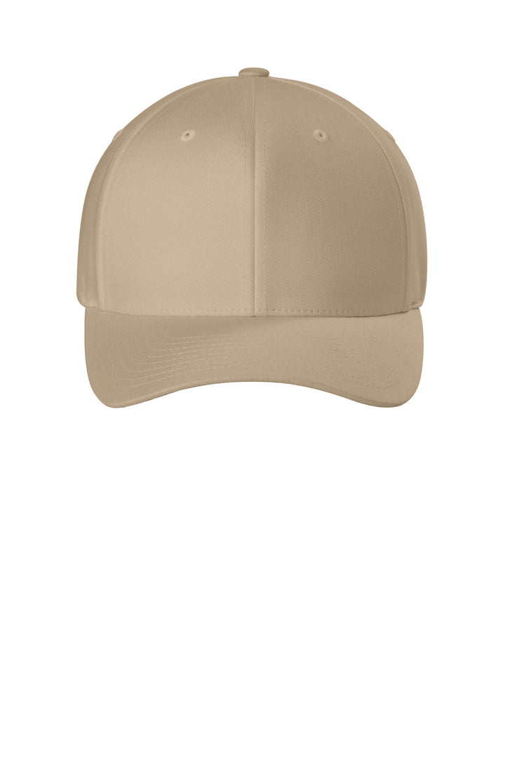 Flexfit Wooly Combed Cap FF6277 — Khaki — front