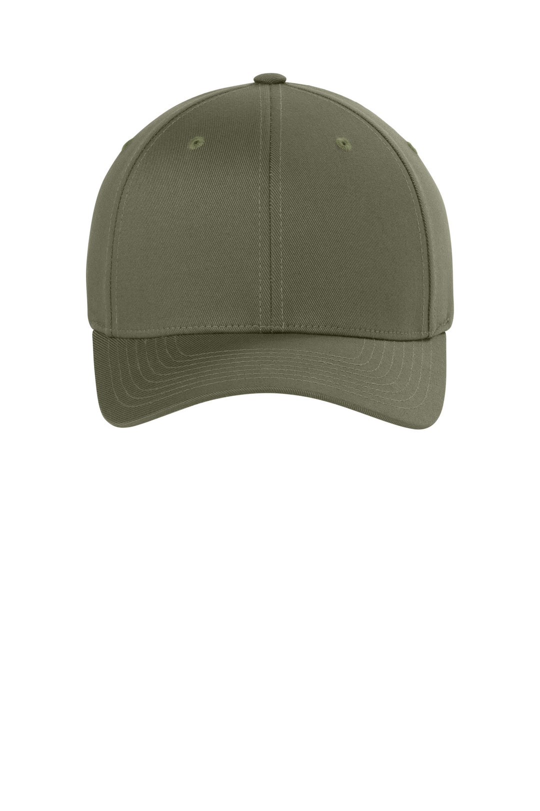 Flexfit Wooly Combed Cap FF6277 — Olive — front