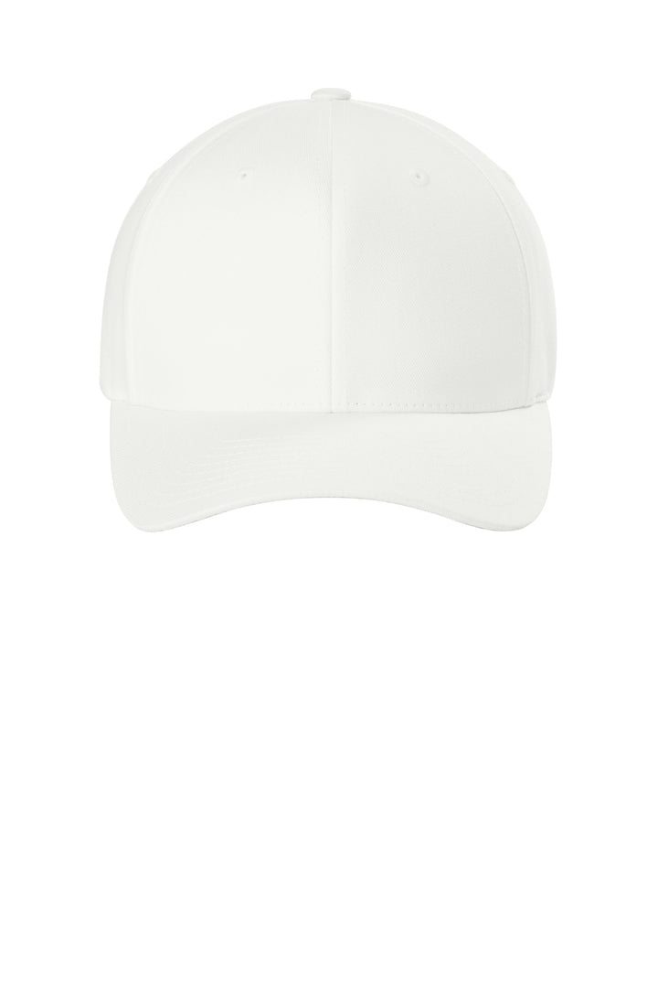 Flexfit Wooly Combed Cap FF6277 — White — front