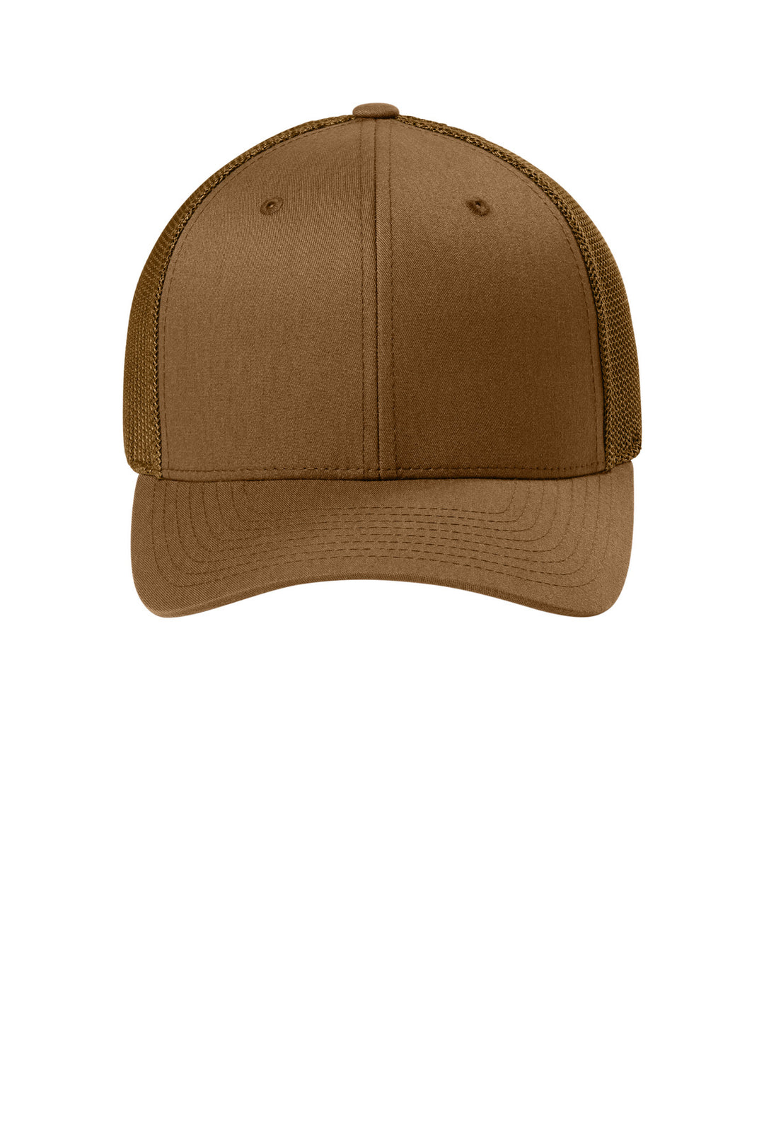 Flexfit Trucker Mesh Cap FF6511 — Caramel — front