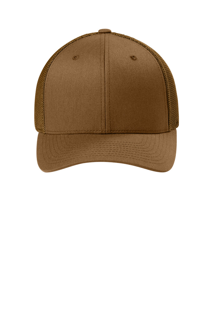 Flexfit Trucker Mesh Cap FF6511 — Caramel — front