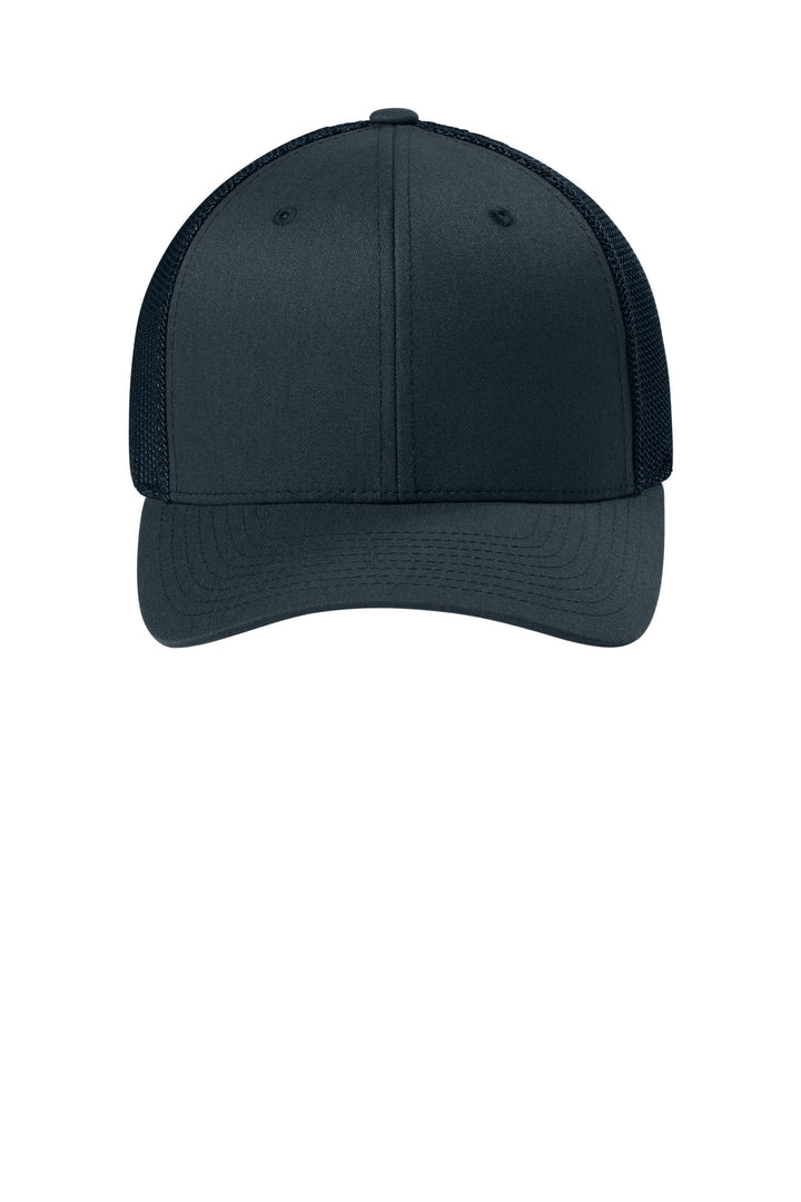 Flexfit Trucker Mesh Cap FF6511 — Dark Navy — front
