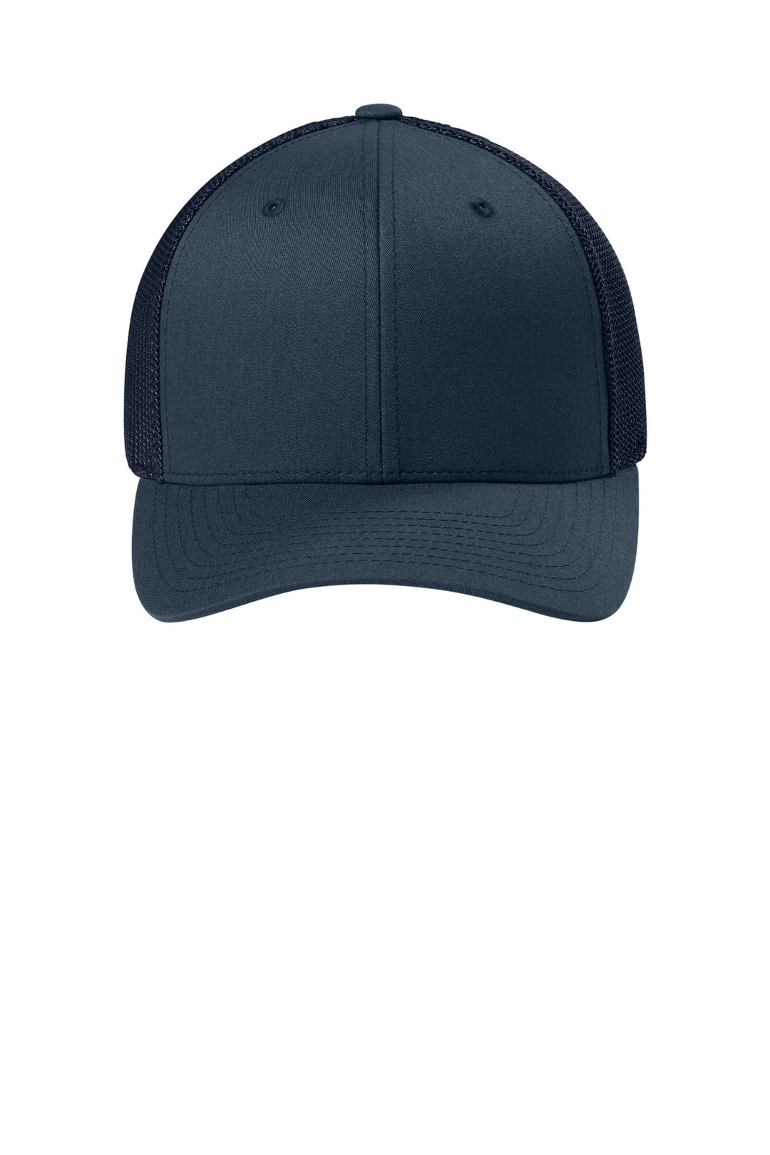Flexfit Trucker Mesh Cap FF6511 — Navy — front