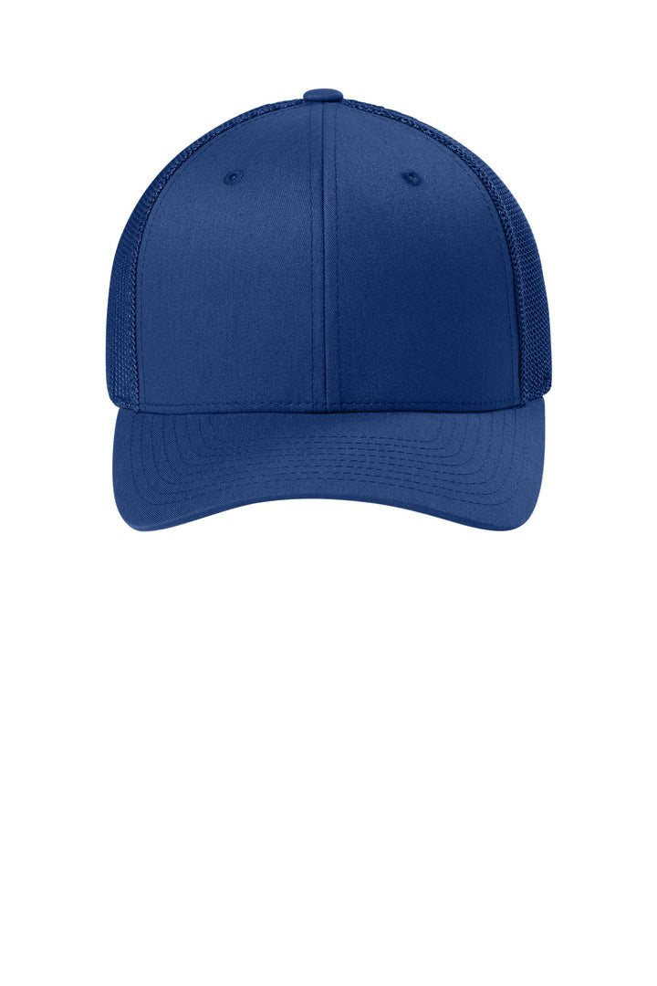 Flexfit Trucker Mesh Cap FF6511 — Royal — front