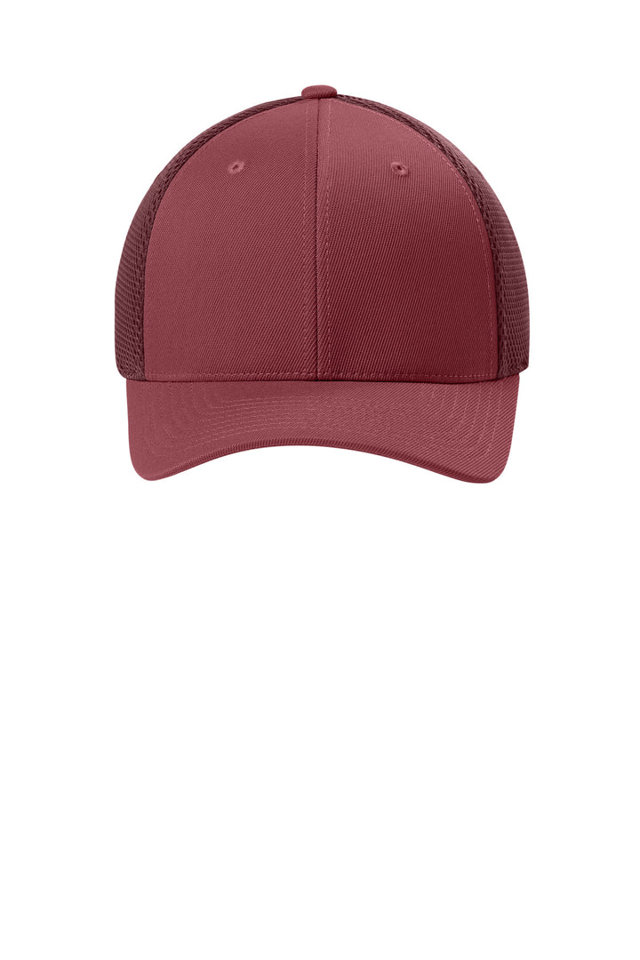 Flexfit Ultrafiber Airmesh Cap FF6533 — Maroon — front