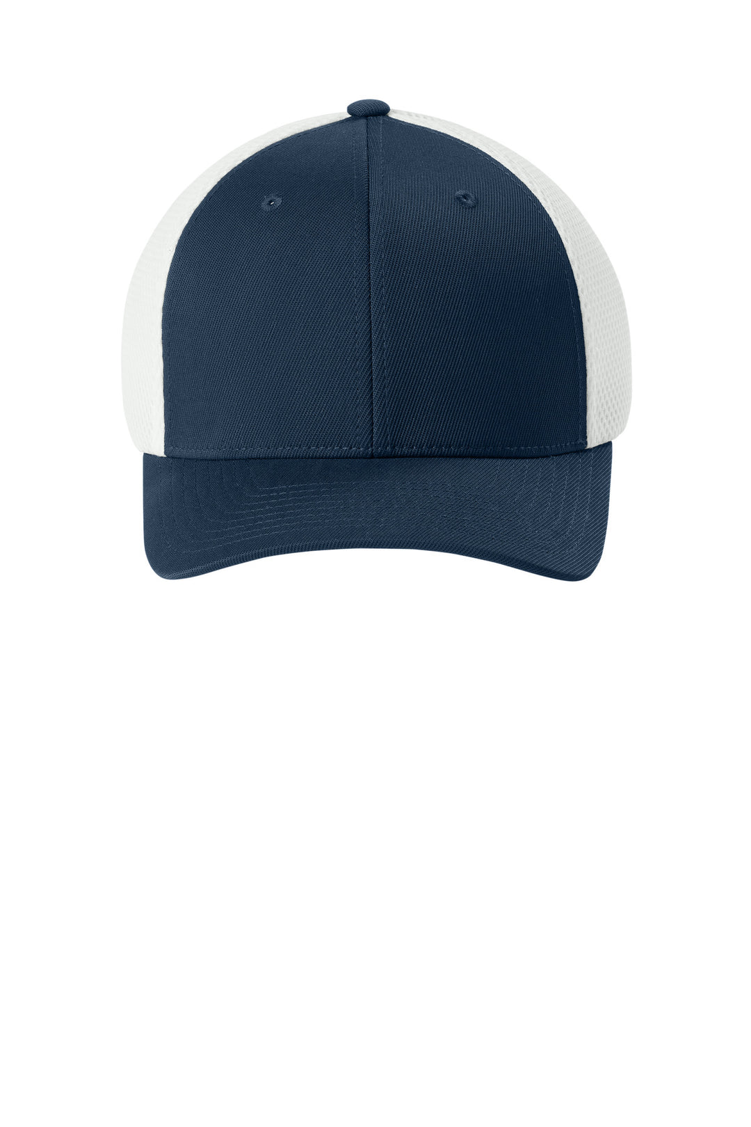 Flexfit Ultrafiber Airmesh Cap FF6533 — Navy/ White — front