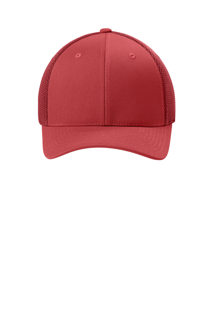 Flexfit Ultrafiber Airmesh Cap FF6533 — Red — front
