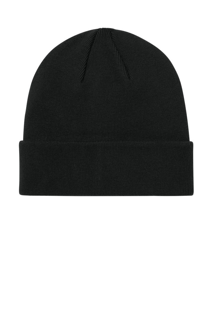 Mercer+Mettle Soft Blend Beanie MMC150 — Deep Black — front