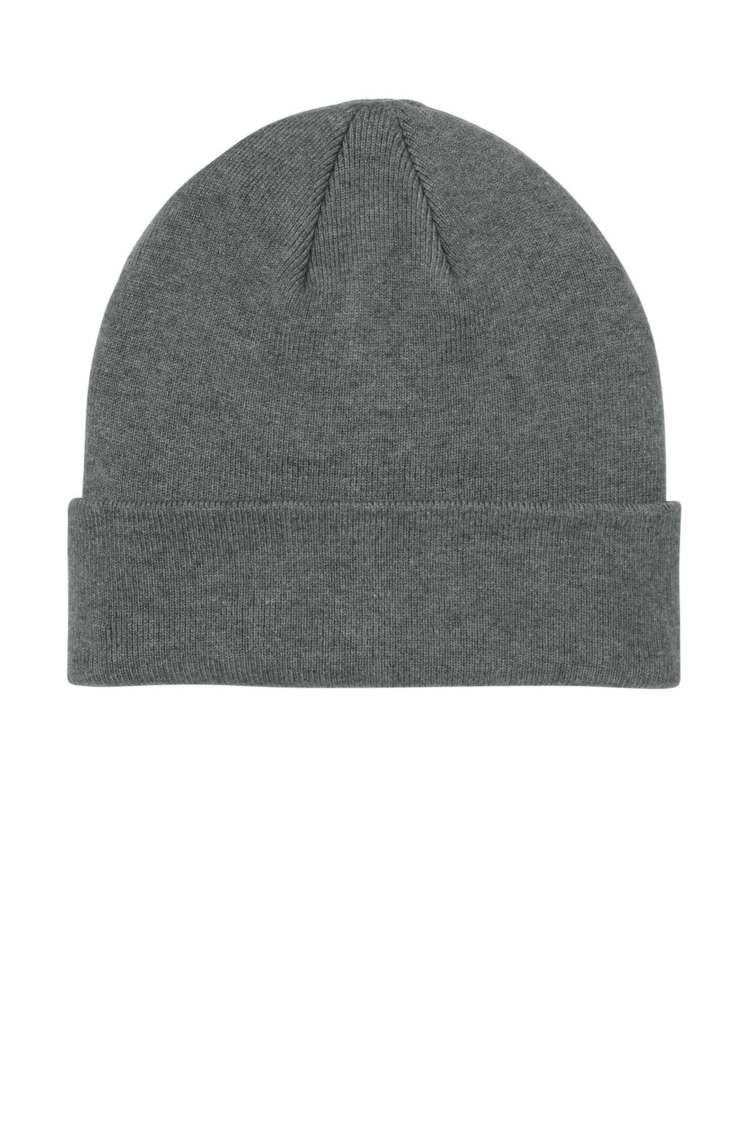 Mercer+Mettle Soft Blend Beanie MMC150 — Light Anchor Grey Heather — front