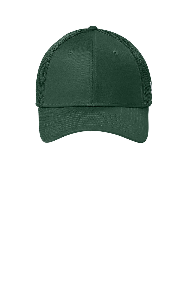 New Era - Stretch Mesh Cap.  NE1020 — Flag Dark Green — front