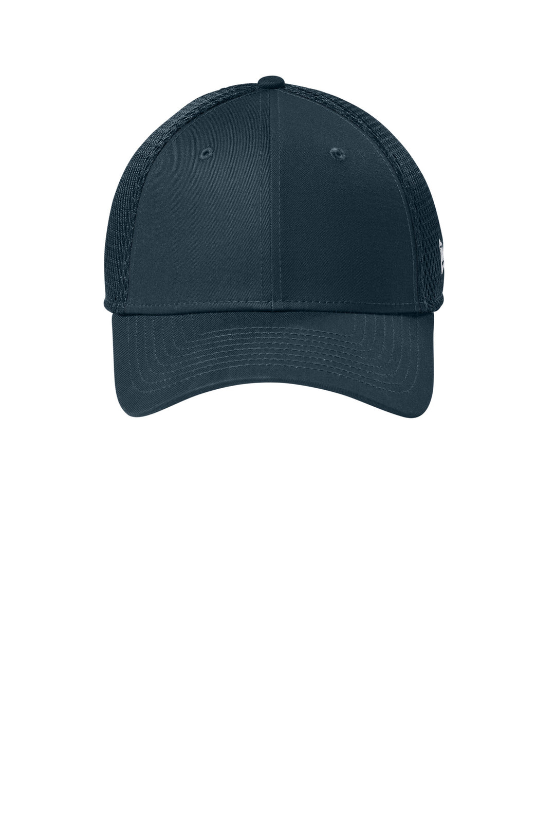 New Era - Stretch Mesh Cap.  NE1020 — Flag Deep Navy — front
