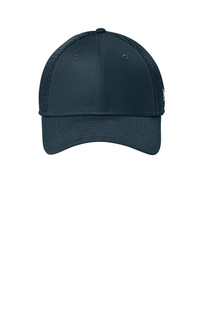 New Era - Stretch Mesh Cap.  NE1020 — Flag Deep Navy — front