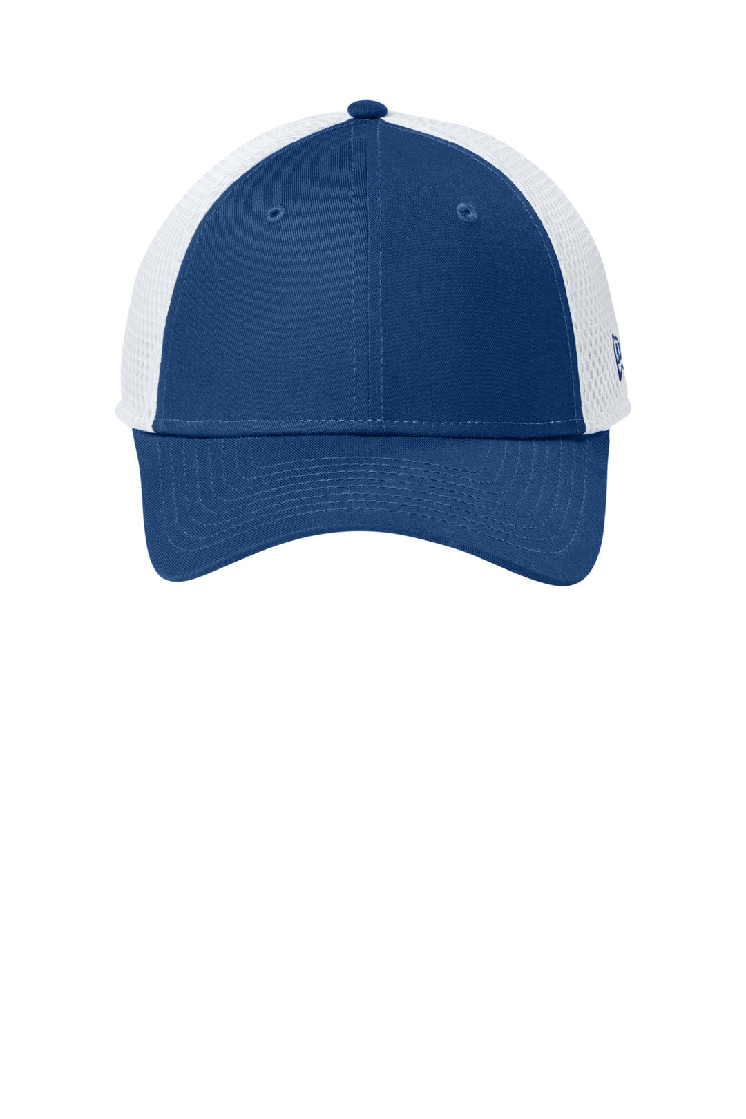 New Era - Stretch Mesh Cap.  NE1020 — Flag Royal/ White — front