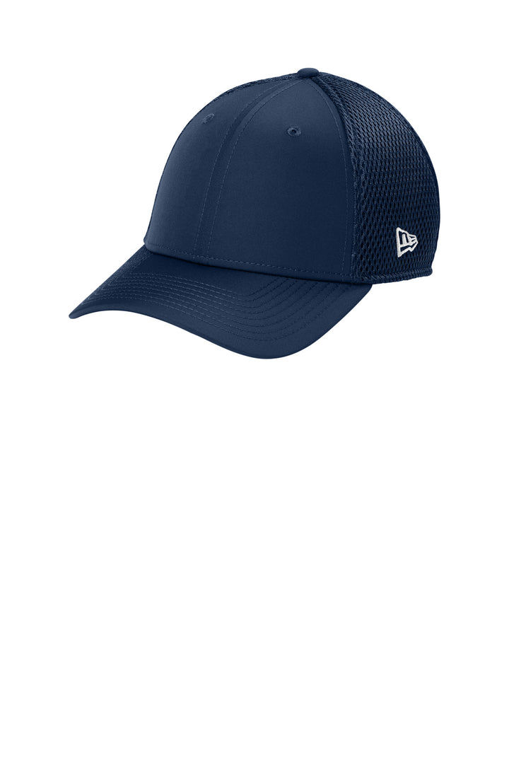 New Era 39THIRTY Performance Stretch Mesh Cap NE1130 — Deep Navy — front