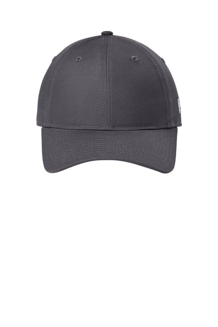 New Era - Adjustable Unstructured Cap.  NE201 — Flag Graphite — front