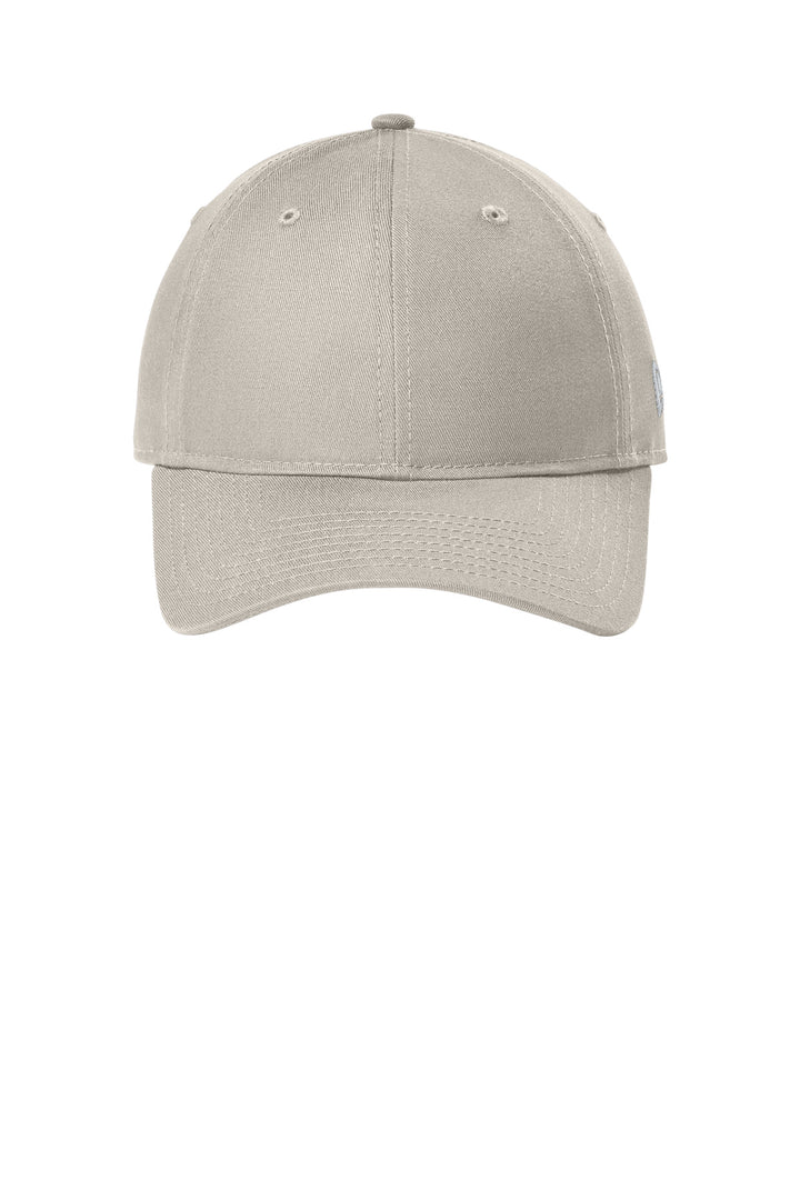 New Era - Adjustable Unstructured Cap.  NE201 — Flag Stone — front