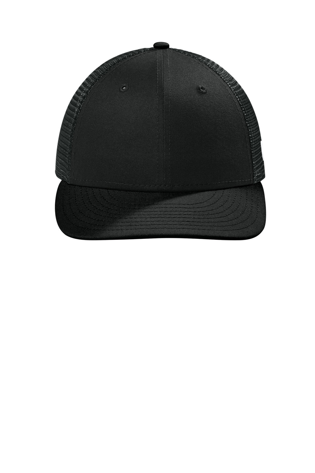 New Era   Snapback Low Profile Trucker Cap   NE207 — Flag Black — front