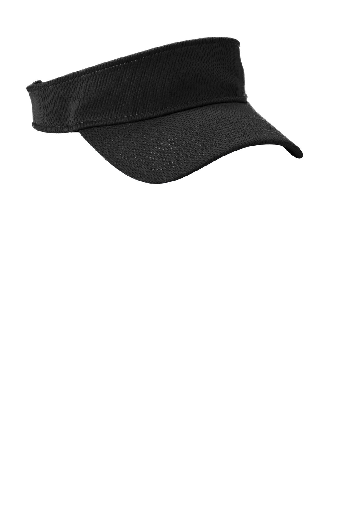 New Era Performance Dash Adjustable Visor NE219 — Black — front