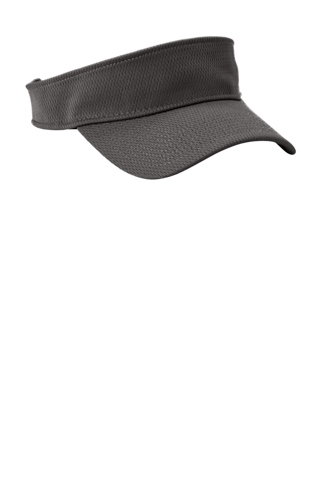 New Era Performance Dash Adjustable Visor NE219 — Graphite — front