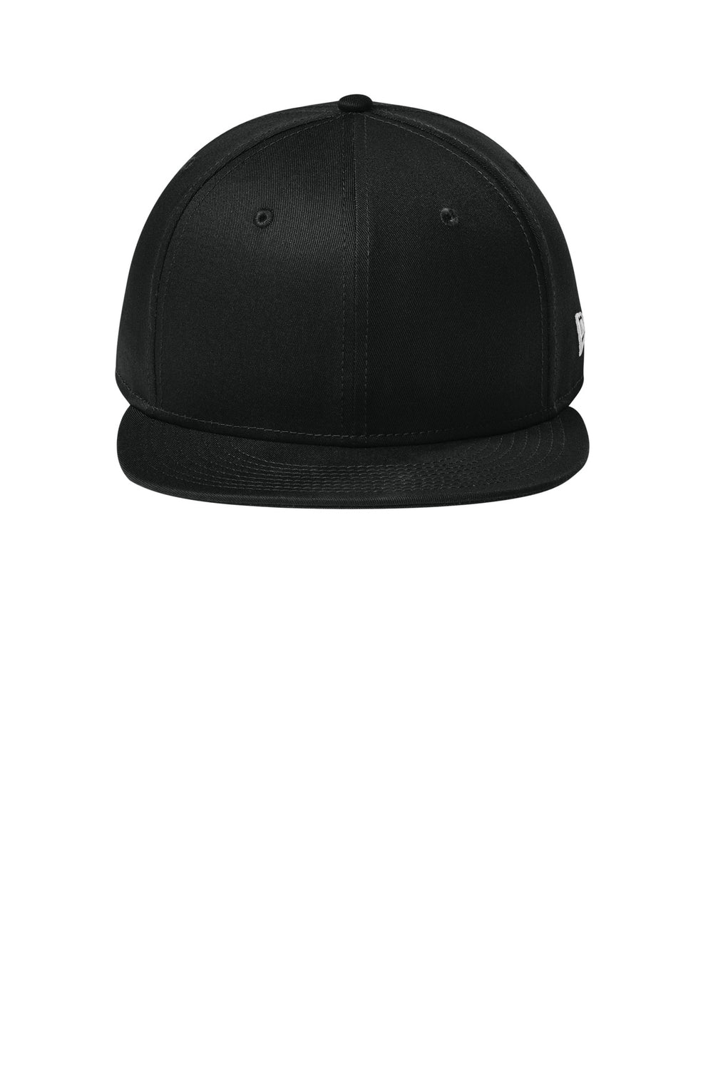 New Era - Flat Bill Snapback Cap. NE400 — Flag Black — front