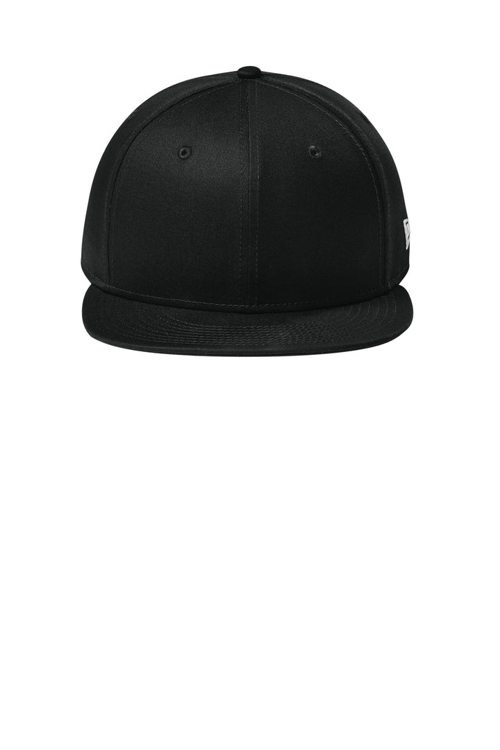 New Era - Flat Bill Snapback Cap. NE400 — Flag Black — front