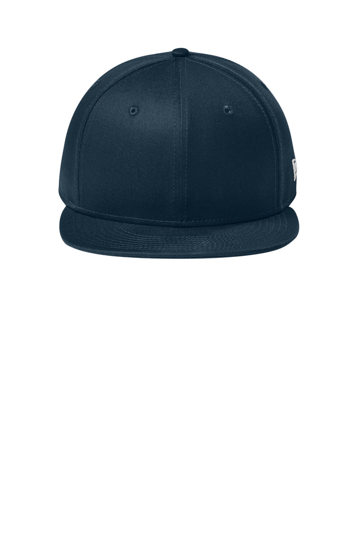New Era - Flat Bill Snapback Cap. NE400 — Flag Deep Navy — front