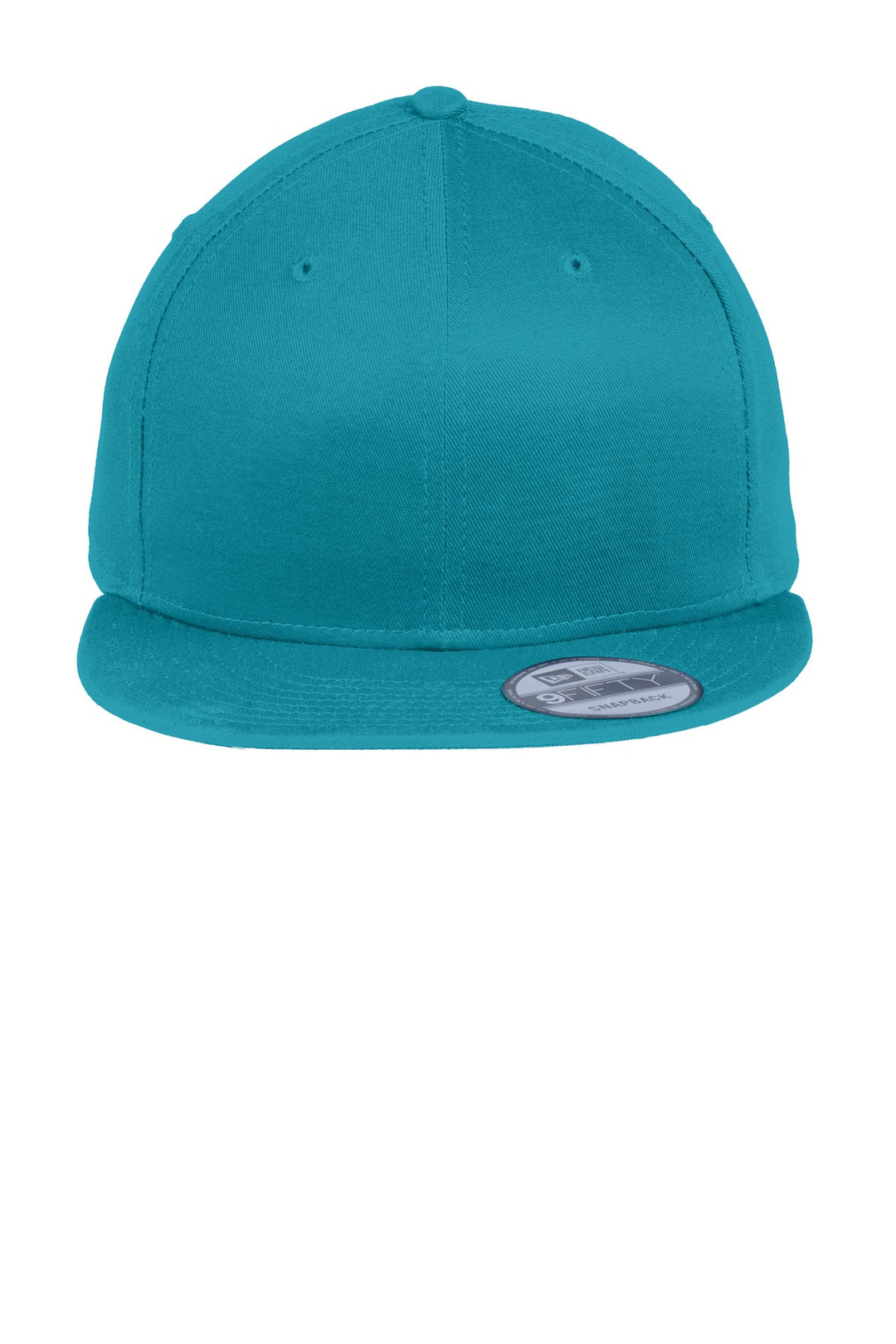 New Era - Flat Bill Snapback Cap. NE400 — Shark Teal — front