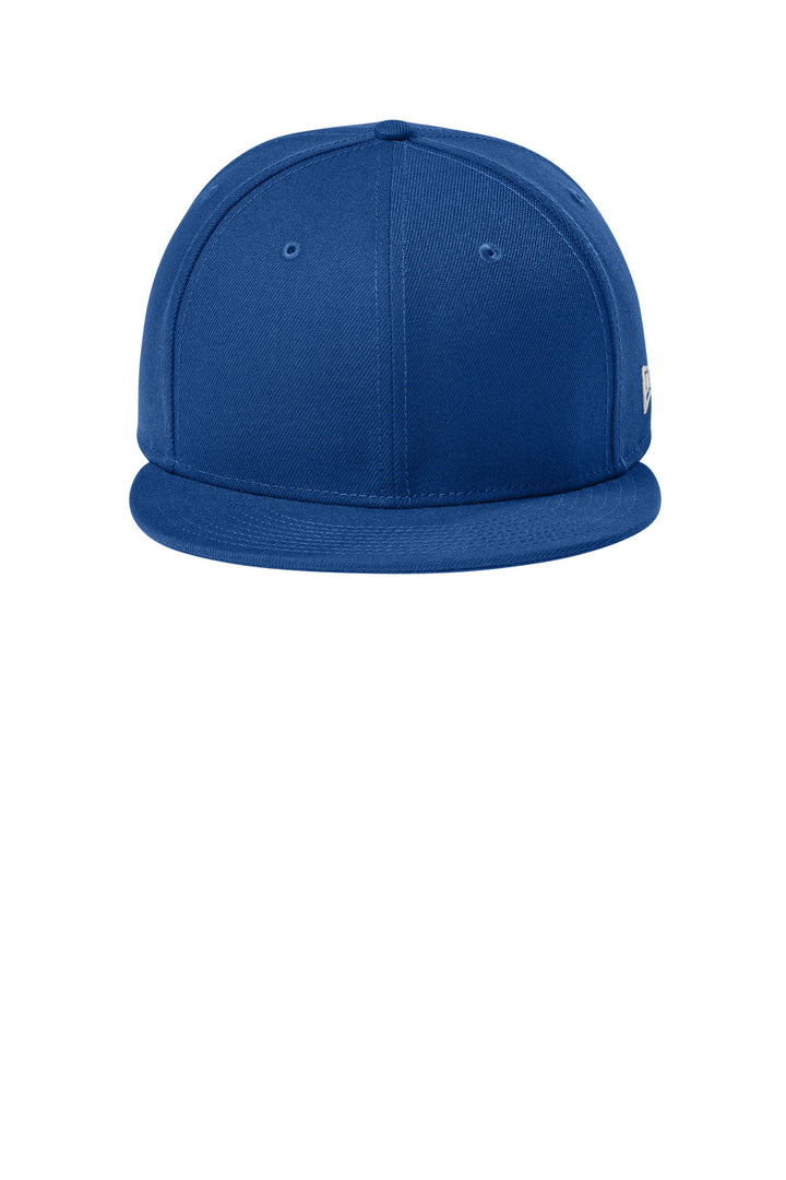 New Era Standard Fit Flat Bill Snapback Cap NE4020 — Flag Royal — front