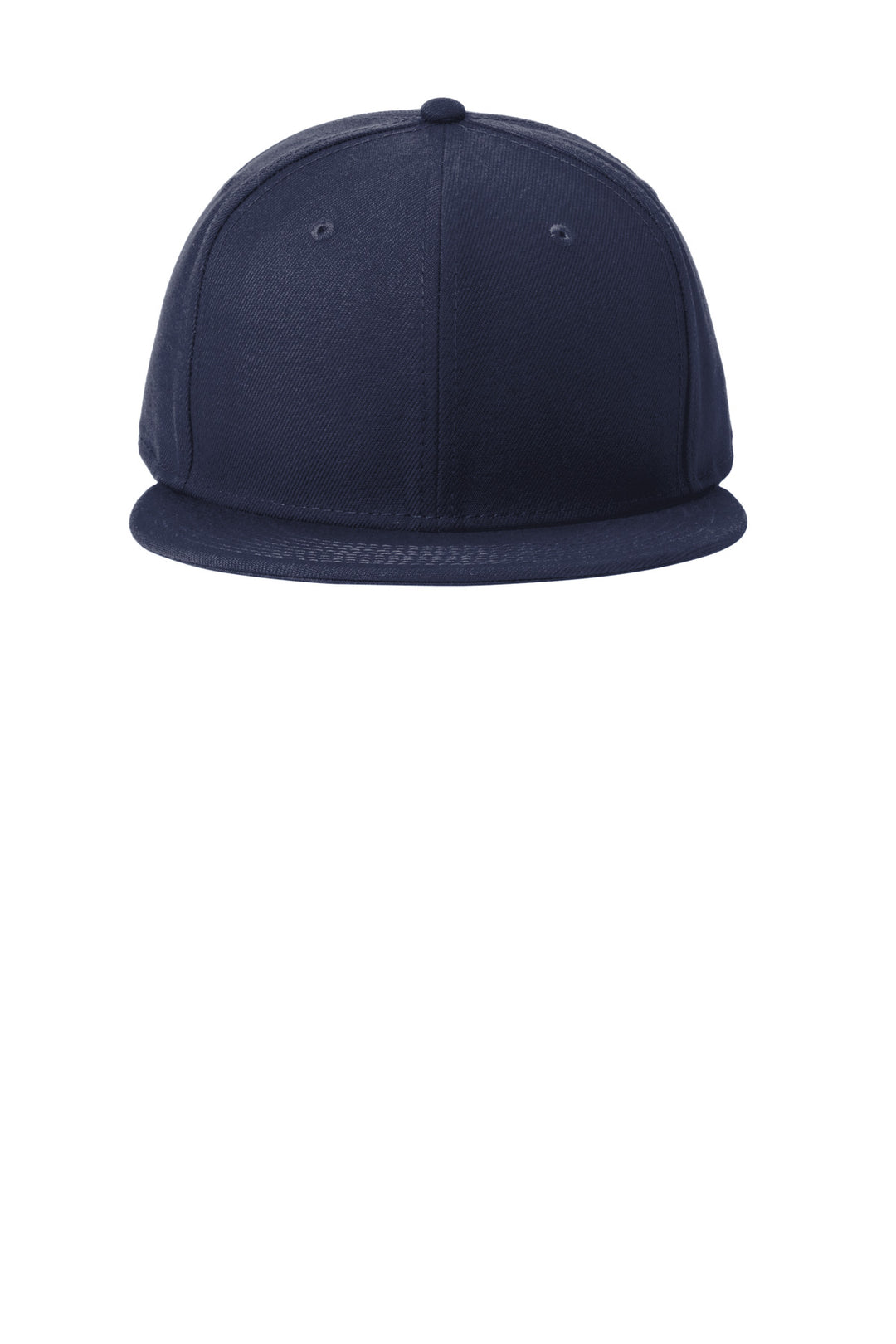 New Era Standard Fit Flat Bill Snapback Cap NE4020 — Graphite — front