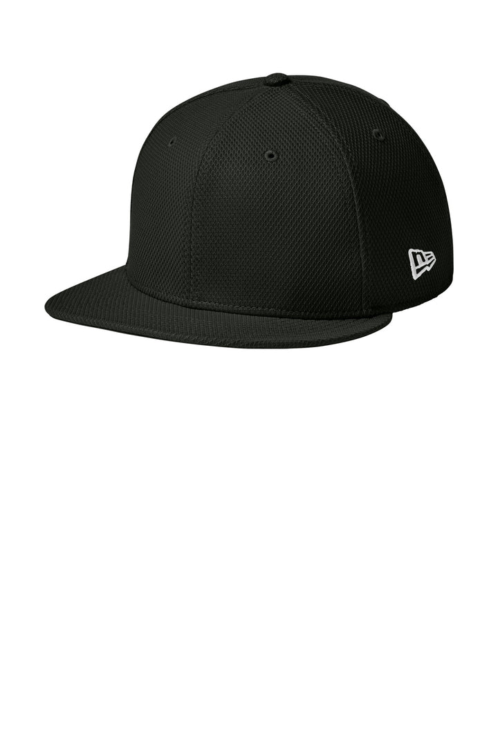 New Era  Original Fit Diamond Era Flat Bill Snapback Cap. NE404 — Flag Black — front