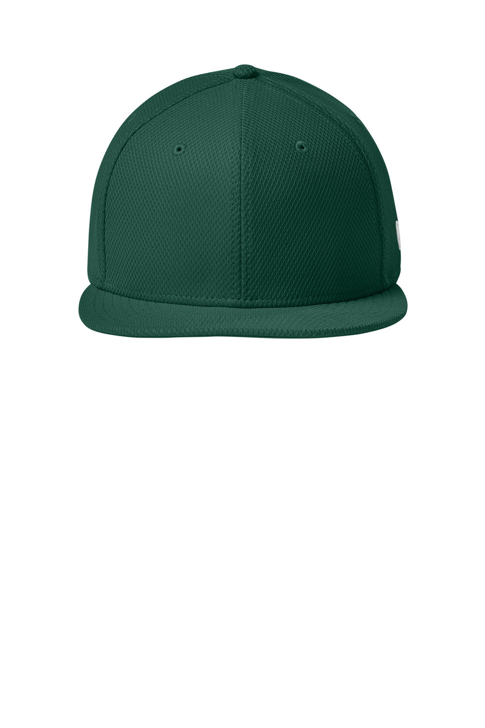 New Era  Original Fit Diamond Era Flat Bill Snapback Cap. NE404 — Flag Dark Green — front
