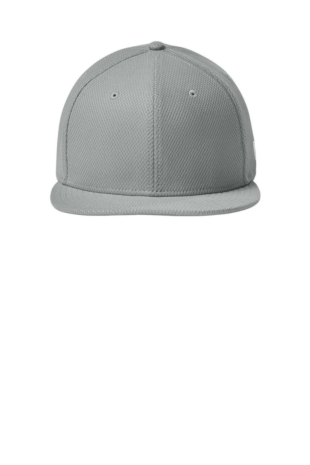 New Era  Original Fit Diamond Era Flat Bill Snapback Cap. NE404 — Flag Grey — front