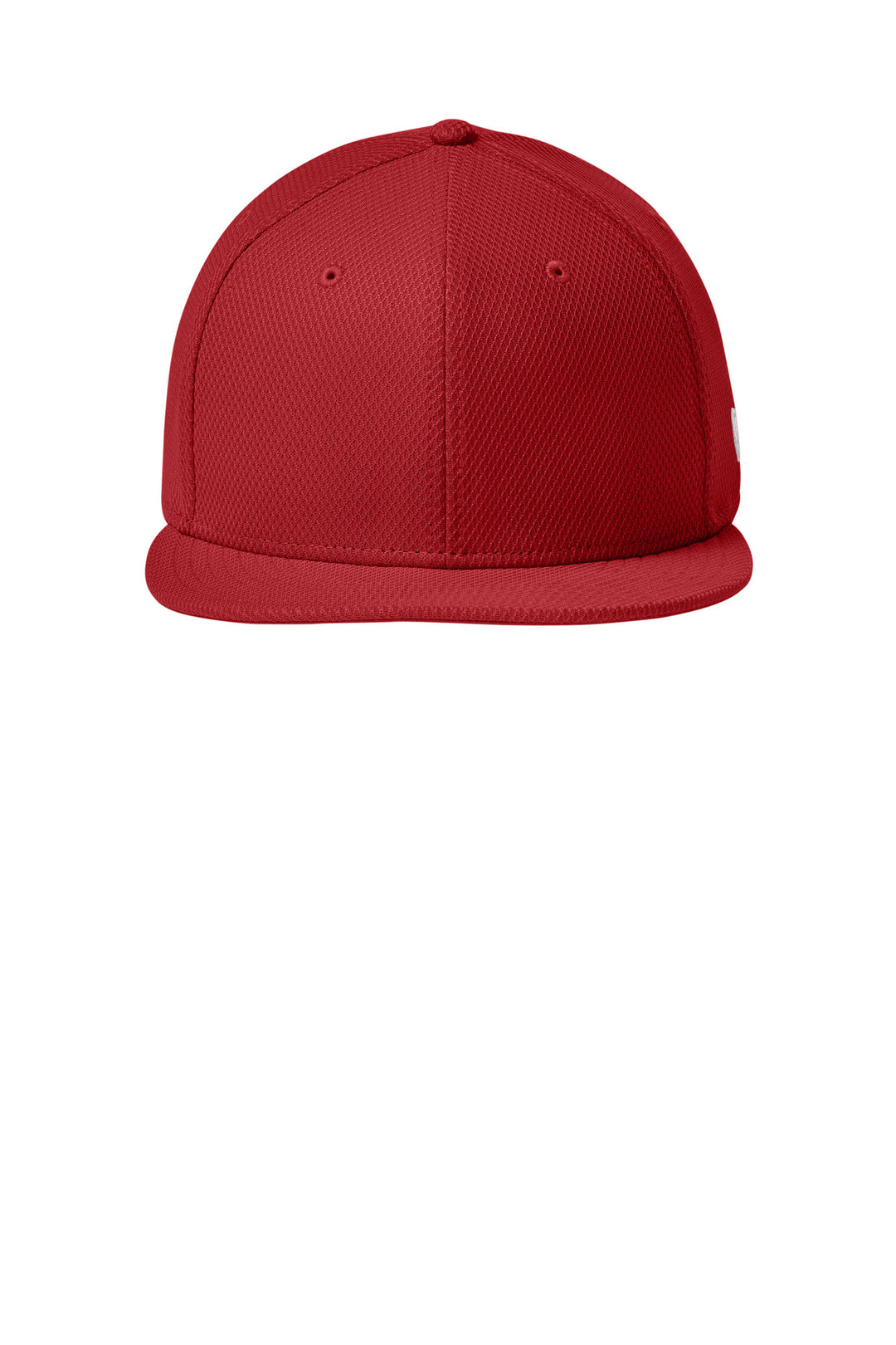 New Era  Original Fit Diamond Era Flat Bill Snapback Cap. NE404 — Flag Scarlet — front