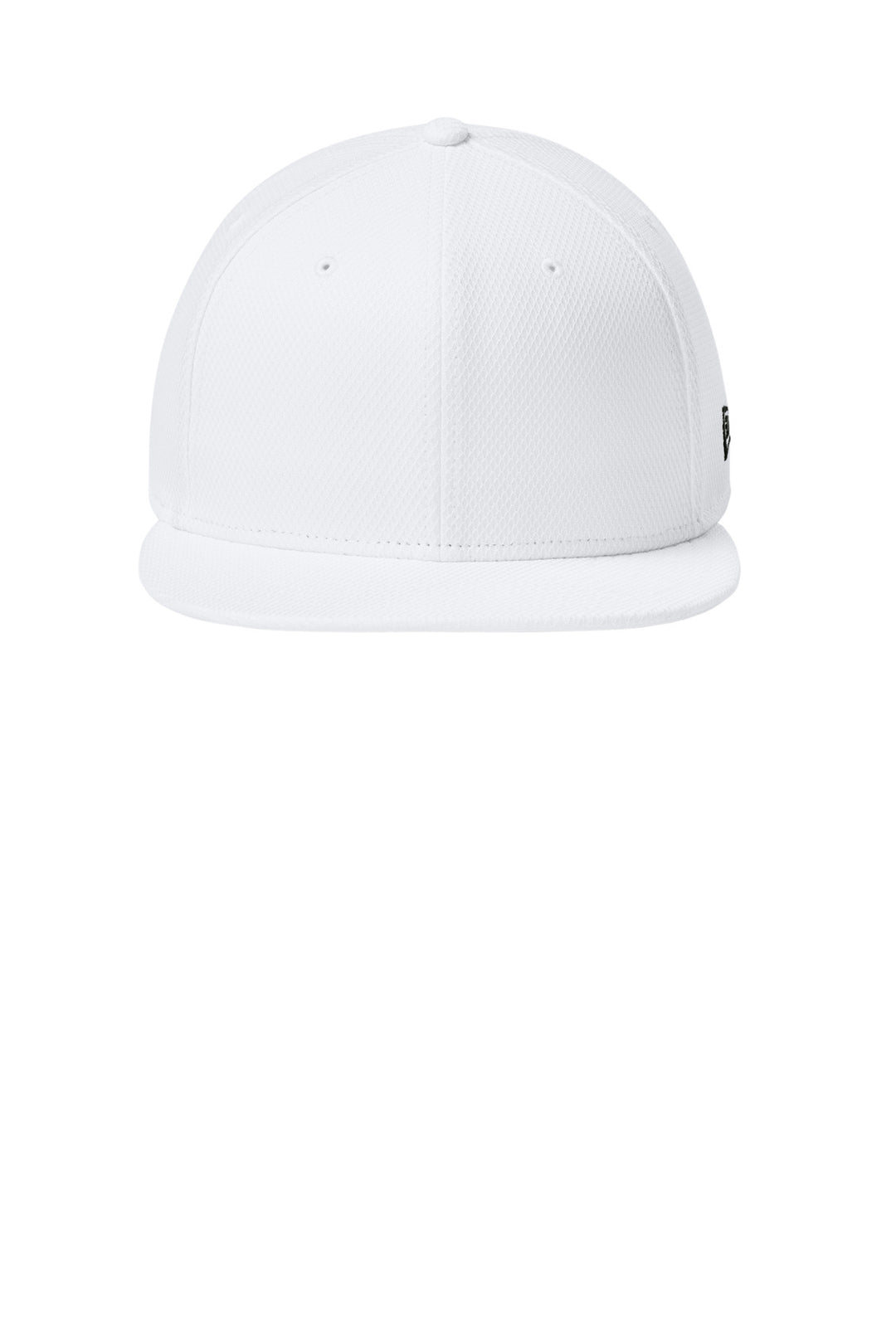 New Era  Original Fit Diamond Era Flat Bill Snapback Cap. NE404 — Flag White — front