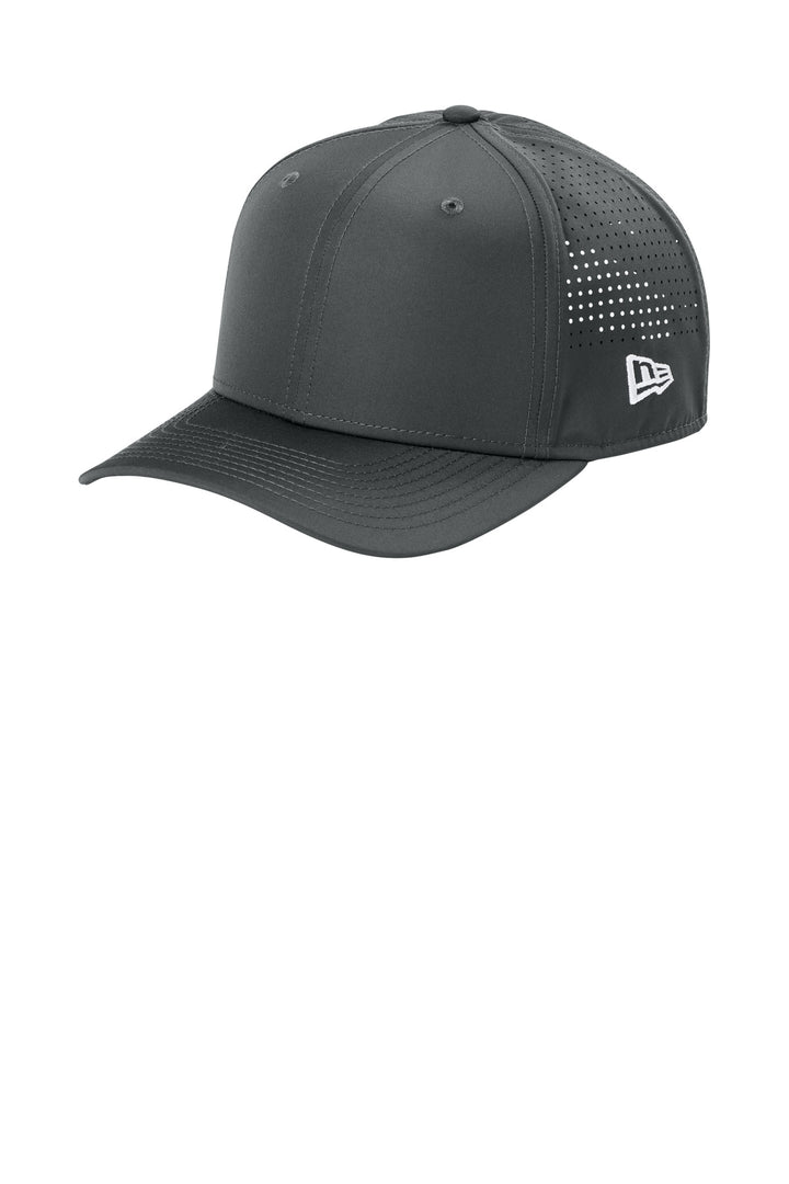 New Era 9SEVENTY Perforated Snapback Cap NE501 — Graphite — front