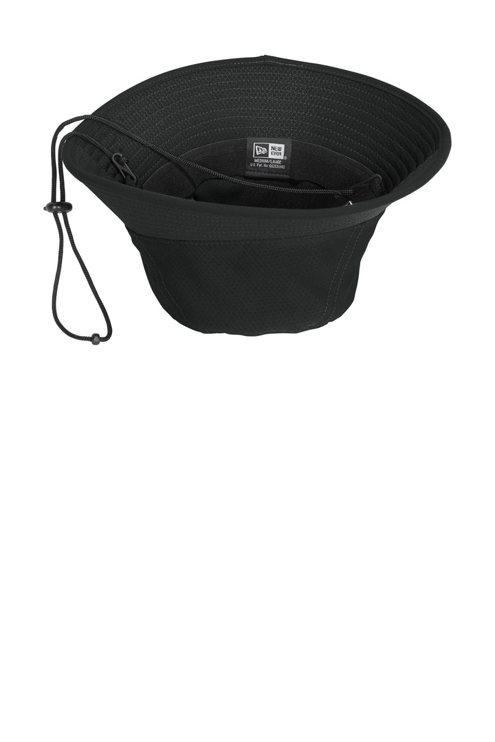 New Era  Hex Era Bucket Hat NE800 — Black — front