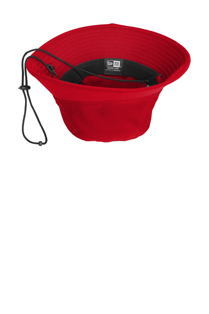 New Era  Hex Era Bucket Hat NE800 — Scarlet — front