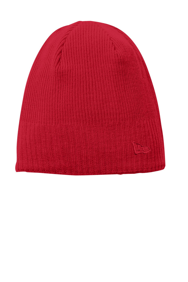 New Era Knit Beanie. NE900 — Red — front