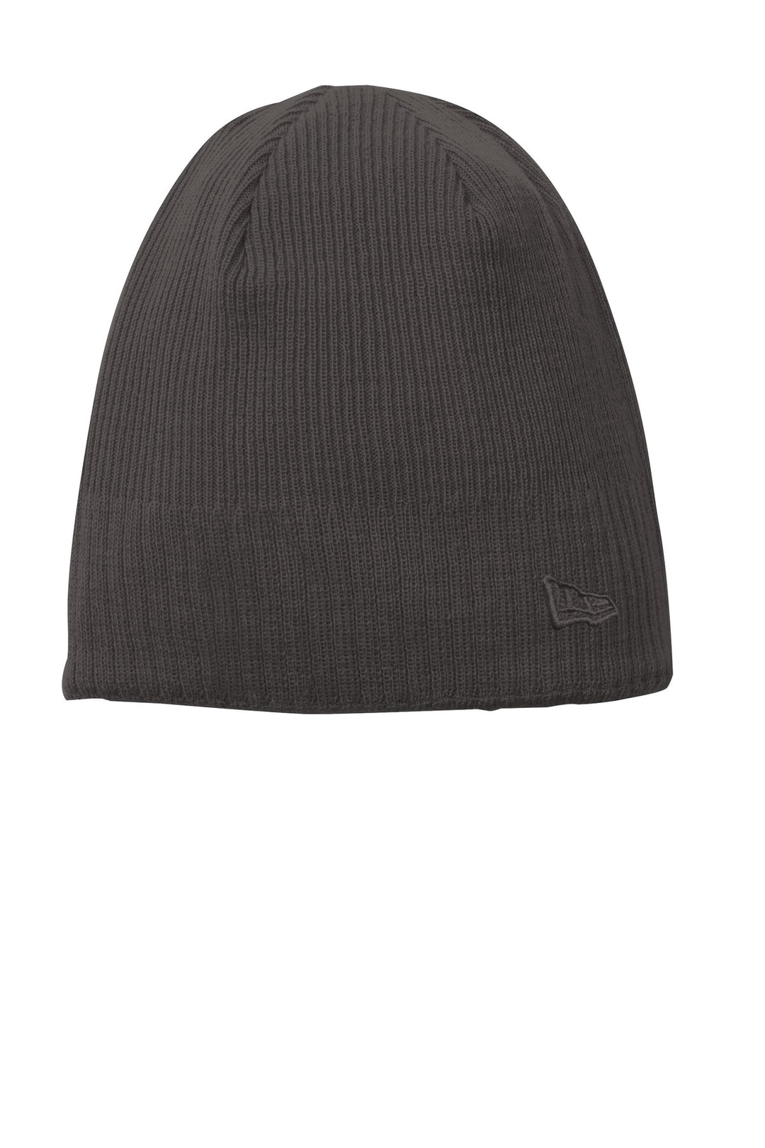 New Era Knit Beanie. NE900 — Slate Grey — front
