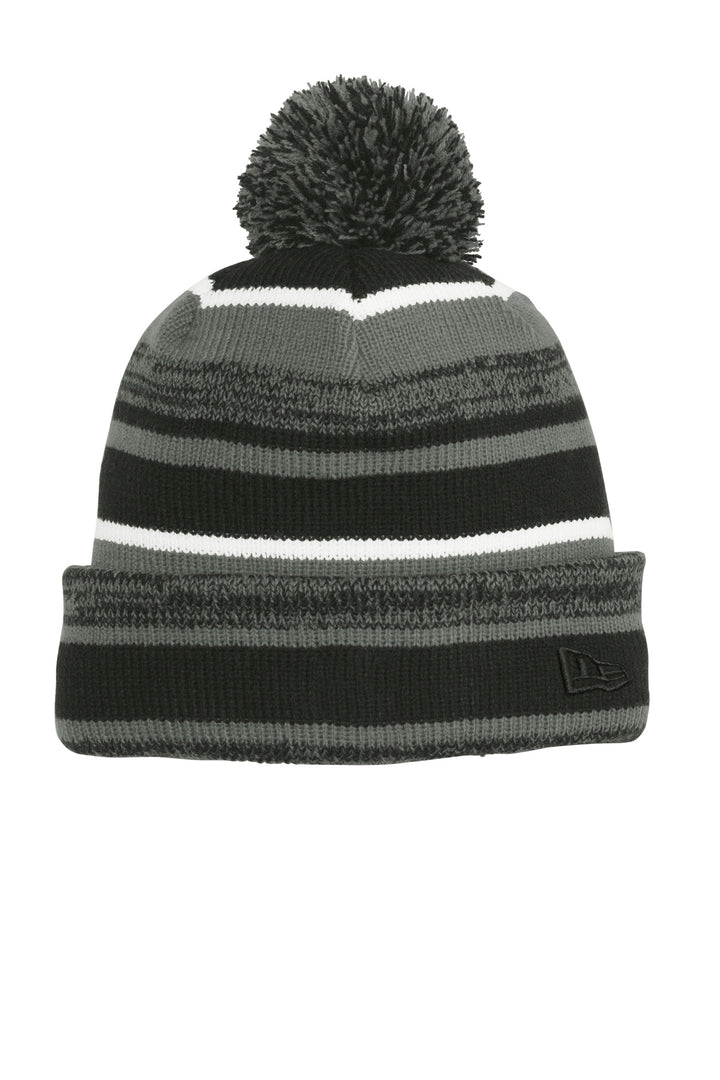 New Era Sideline Beanie. NE902 — Black/ Graphite — front