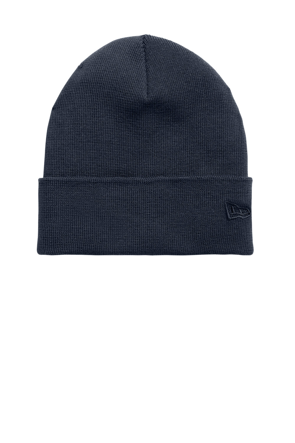 New Era Recycled Cuff Beanie NE907 — Deep Navy — front