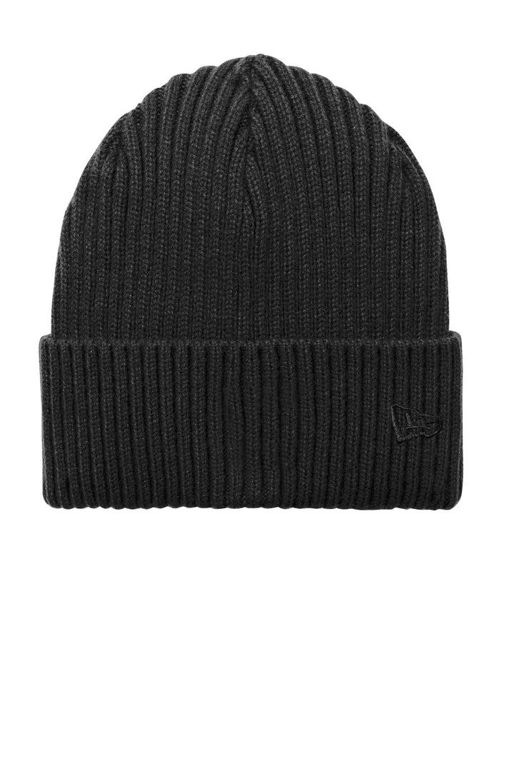 New Era Core Classic Cuff Beanie NE908 — Black — front