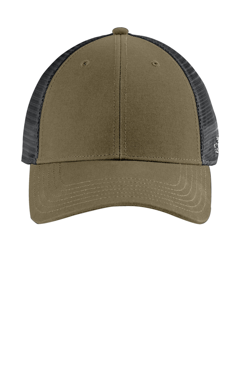 The North Face  Ultimate Trucker Cap. NF0A4VUA — Burnt Olive Green/ Asphalt Grey — front