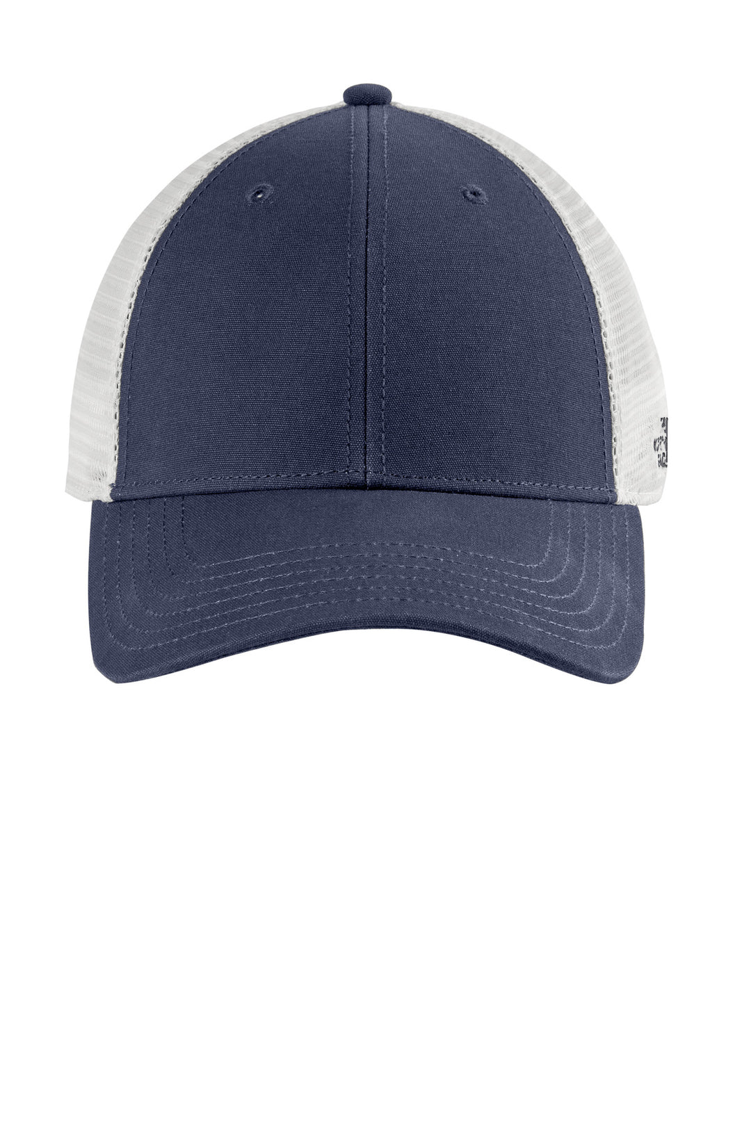 The North Face  Ultimate Trucker Cap. NF0A4VUA — Urban Navy/ TNF White — front