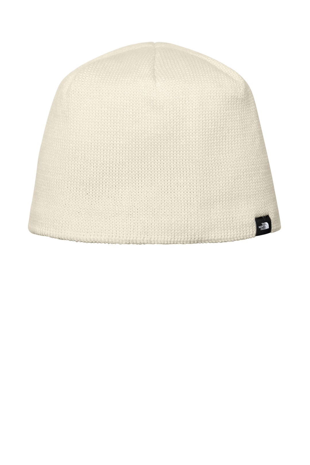 The North Face  Mountain Beanie. NF0A4VUB — Vintage White — front