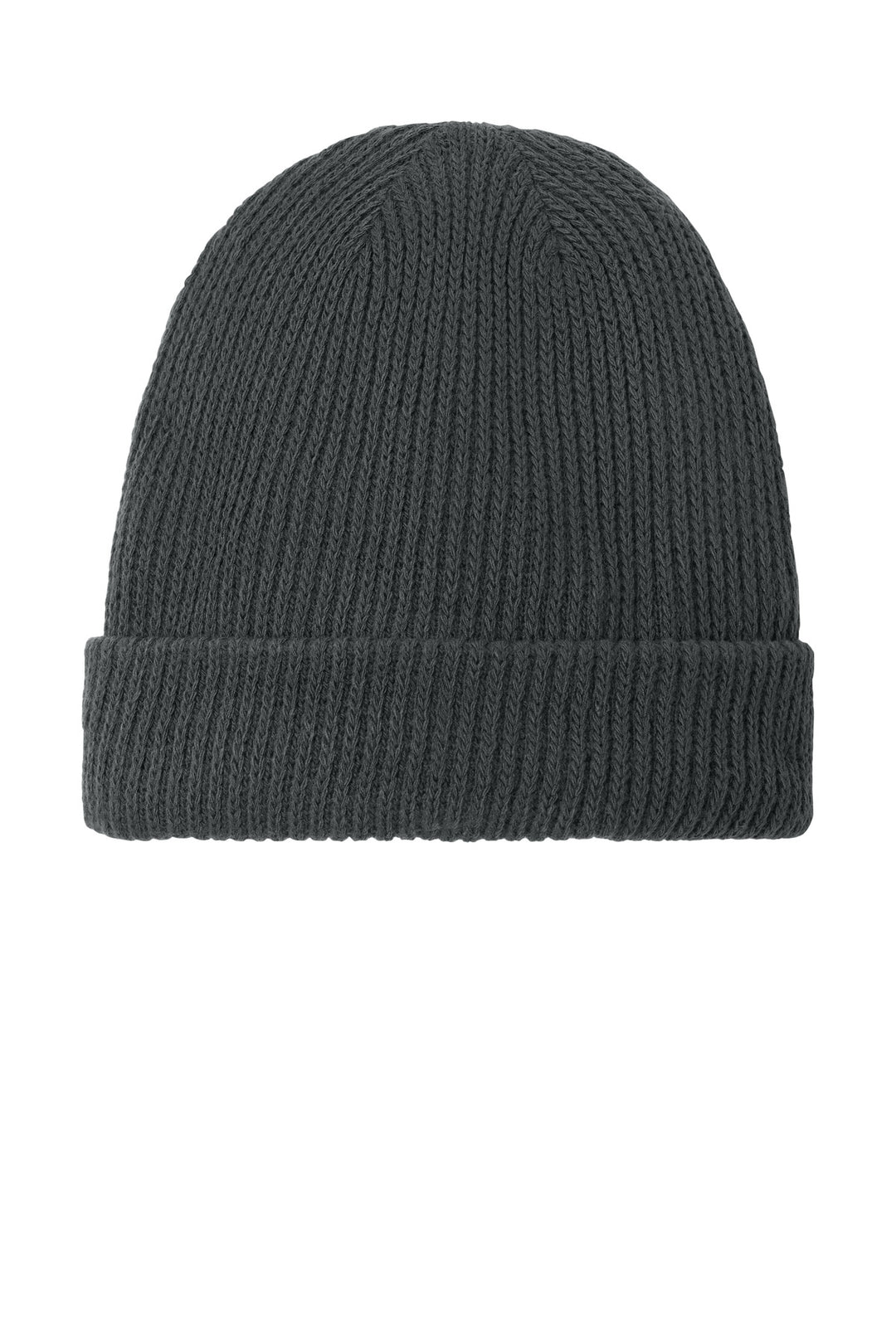 The North Face Circular Rib Beanie NF0A7RGH — Asphalt Grey — front