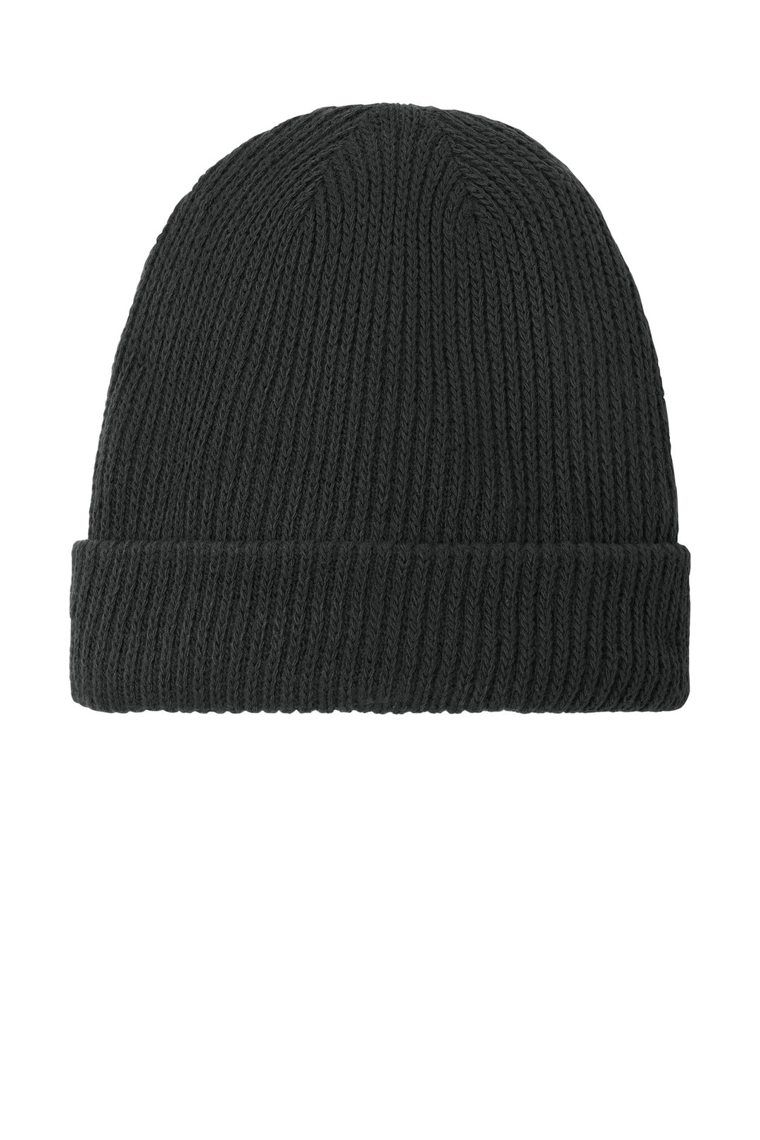 The North Face Circular Rib Beanie NF0A7RGH — TNF Black — front