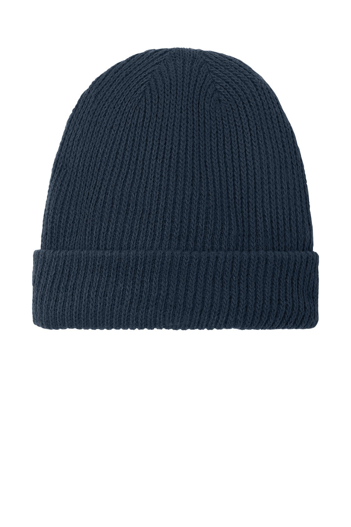 The North Face Circular Rib Beanie NF0A7RGH — Urban Navy — front