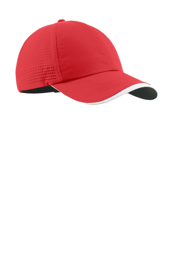 Nike Dri-FIT Perforated Performance Cap NKFB6445 — University Red/ White — front